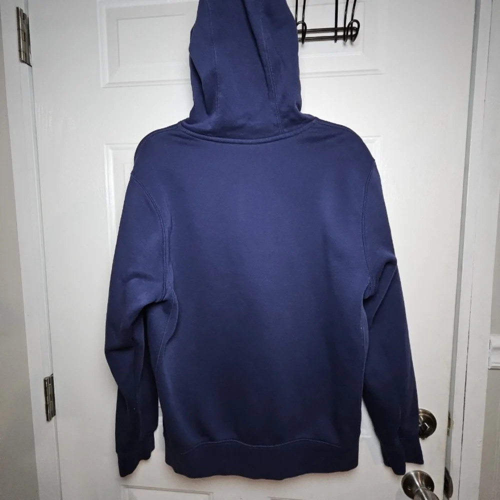 Nike Navy Pullover Hoodie Size M - Picture 2 of 3